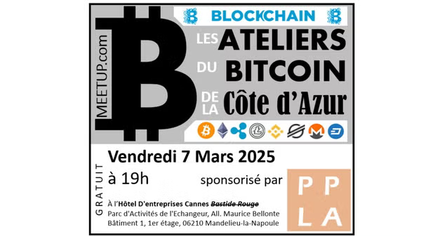 Les Ateliers du Bitcoin à Mandelieu-la-Napoule