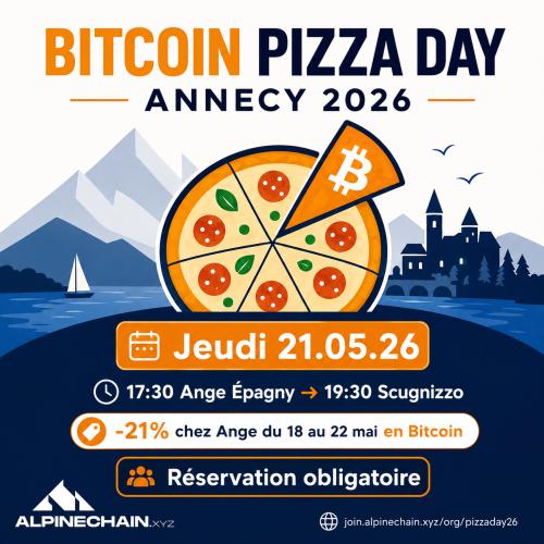 Annecy Bitcoin Pizza Day 26
