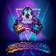 CYBER SOCCER logo COCA