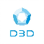 D3D Social logo D3D