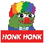 Clown Pepe logo HONK