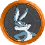 Bugs Bunny logo BUNNY