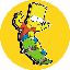 Bart Simpson logo BART