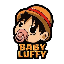 Baby Luffy logo BLF