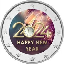Happy New Year 2024 logo HPNY2024