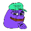 Purple Pepe logo $PURPE