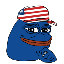 American pepe logo USPEPE
