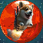 First Dog In Mars logo MDOGE