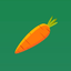 Carrot logo CRT