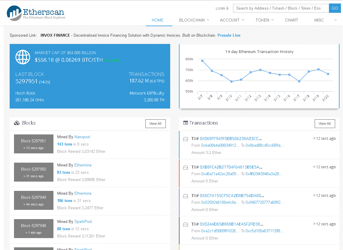 etherscan-page-accueil