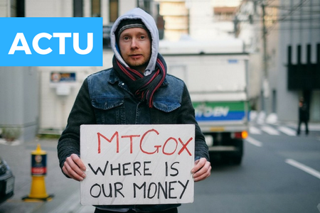 Mise en vente des bitcoins de MtGox, le marché s'effondre !
