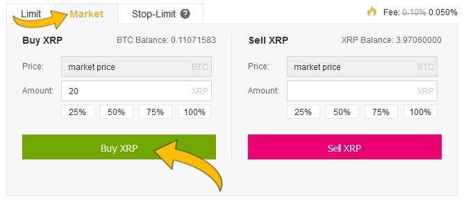 Image explicative acheter XRP