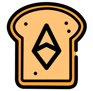 Crypto Ethereum (ETH) - Logo Cryptoast