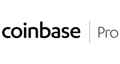 Logo de la plateforme d'échange de crypto Coinbase Pro