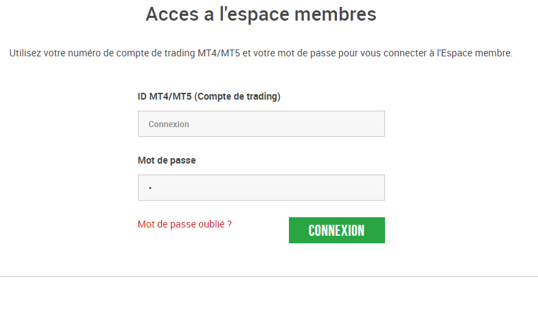 accès espace membre xm