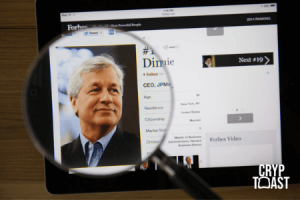 Le président de JPMorgan admet que les crypto-monnaies viennent concurrencer les banques