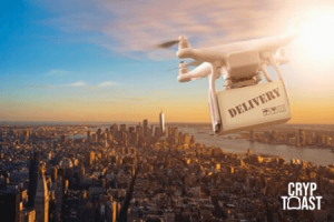 Walmart dépose un brevet afin d'utiliser la blockchain pour la communication des drones