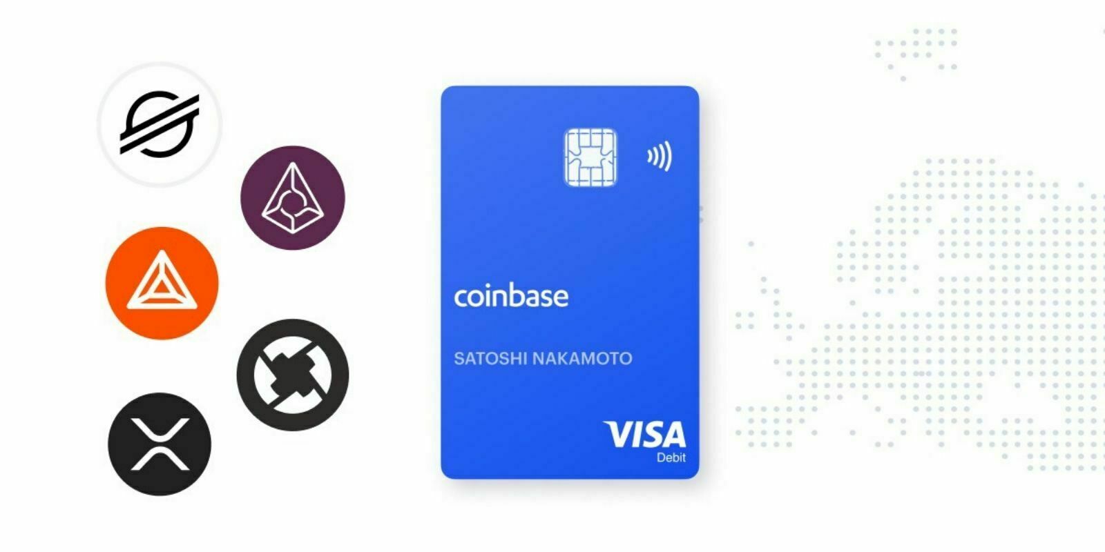 Coinbase Card supporte 5 nouveaux actifs et 10 pays supplémentaires