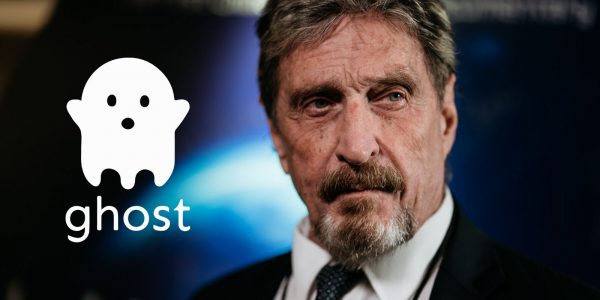 John McAfee lance Ghost, sa propre cryptomonnaie anonyme