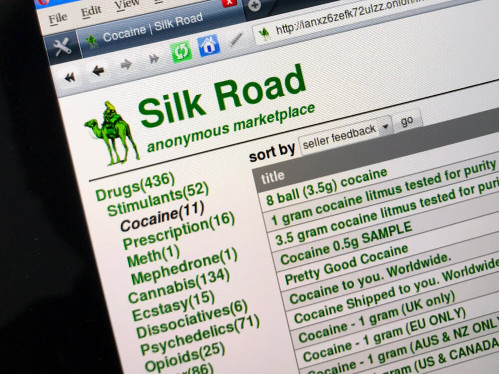 Capture d'écran de Silk Road