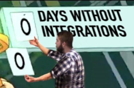 Day without integration