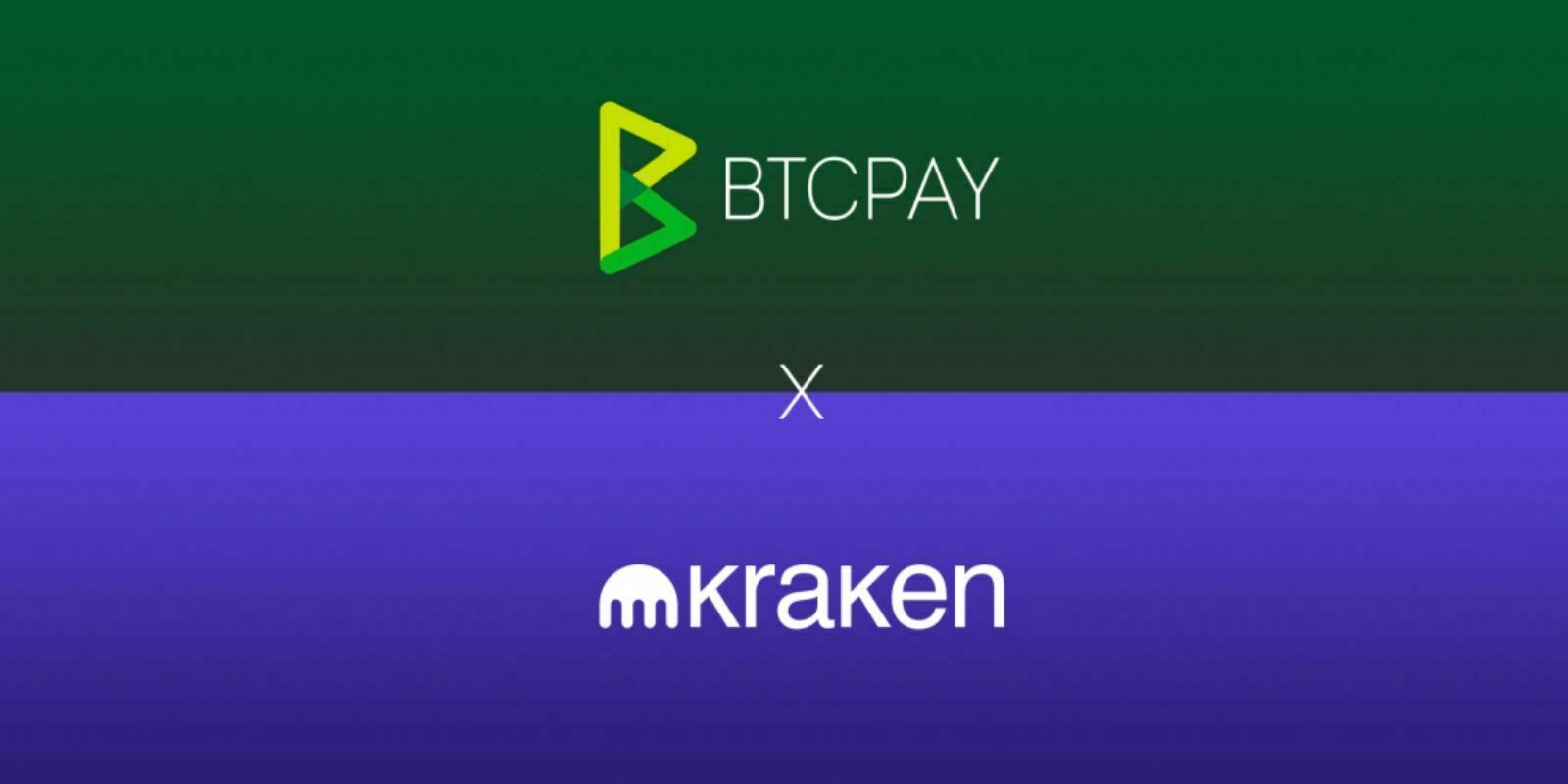 Kraken octroie $150k au processeur de paiement Bitcoin BTCPay Server