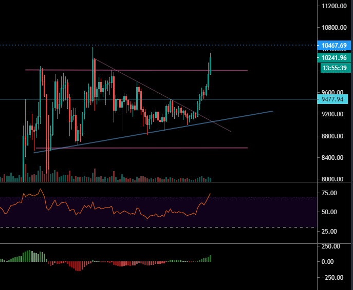 Le Bitcoin en Daily