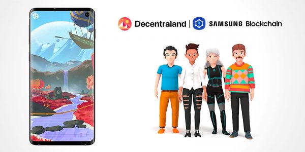 Les tokens de Decentraland débarquent sur le Blockchain Wallet de Samsung