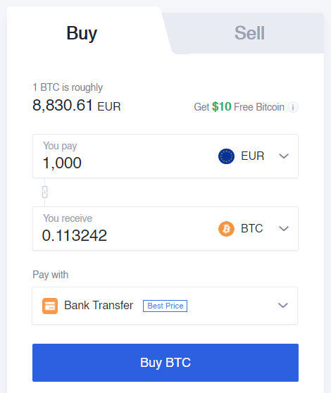 Acheter du Bitcoin sur OKEx