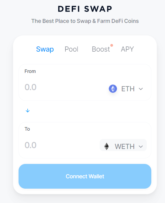 crypto.com defi swap