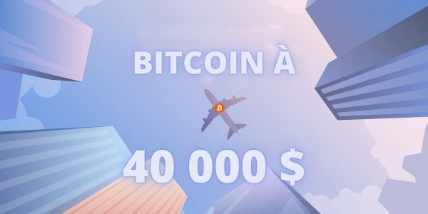 Le volume d’échange de Bitcoin (BTC) double alors que son prix a dépassé les 40 000 dollars