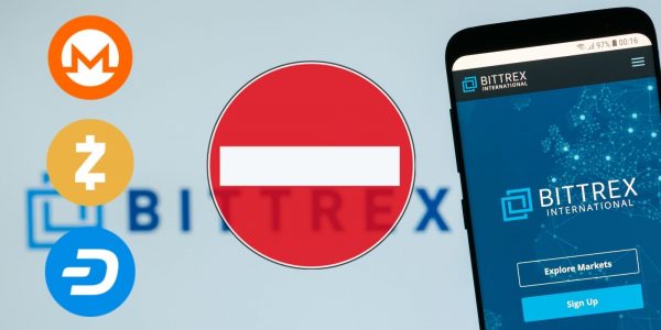 Bittrex retirera les crypto-monnaies Monero, ZCash et DASH de sa plateforme le 16 janvier 2021