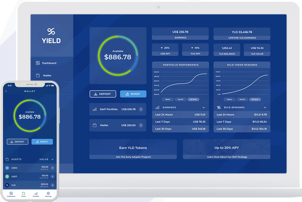 YIELD.app Interface