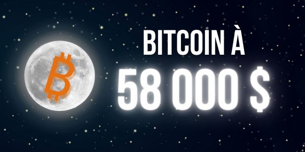 Bitcoin (BTC) a dépassé les 58 000 dollars – La chute à venir ?