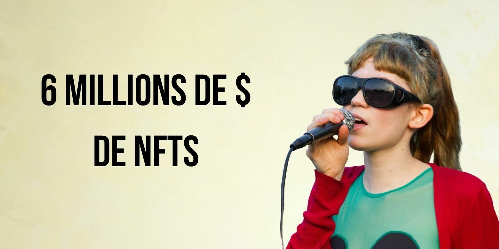 L'artiste Grimes vend une collection de NFT pour 6 millions de dollars