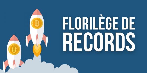 Le Bitcoin (BTC), l’Ether (ETH) et d’autres altcoins atteignent des records absolus