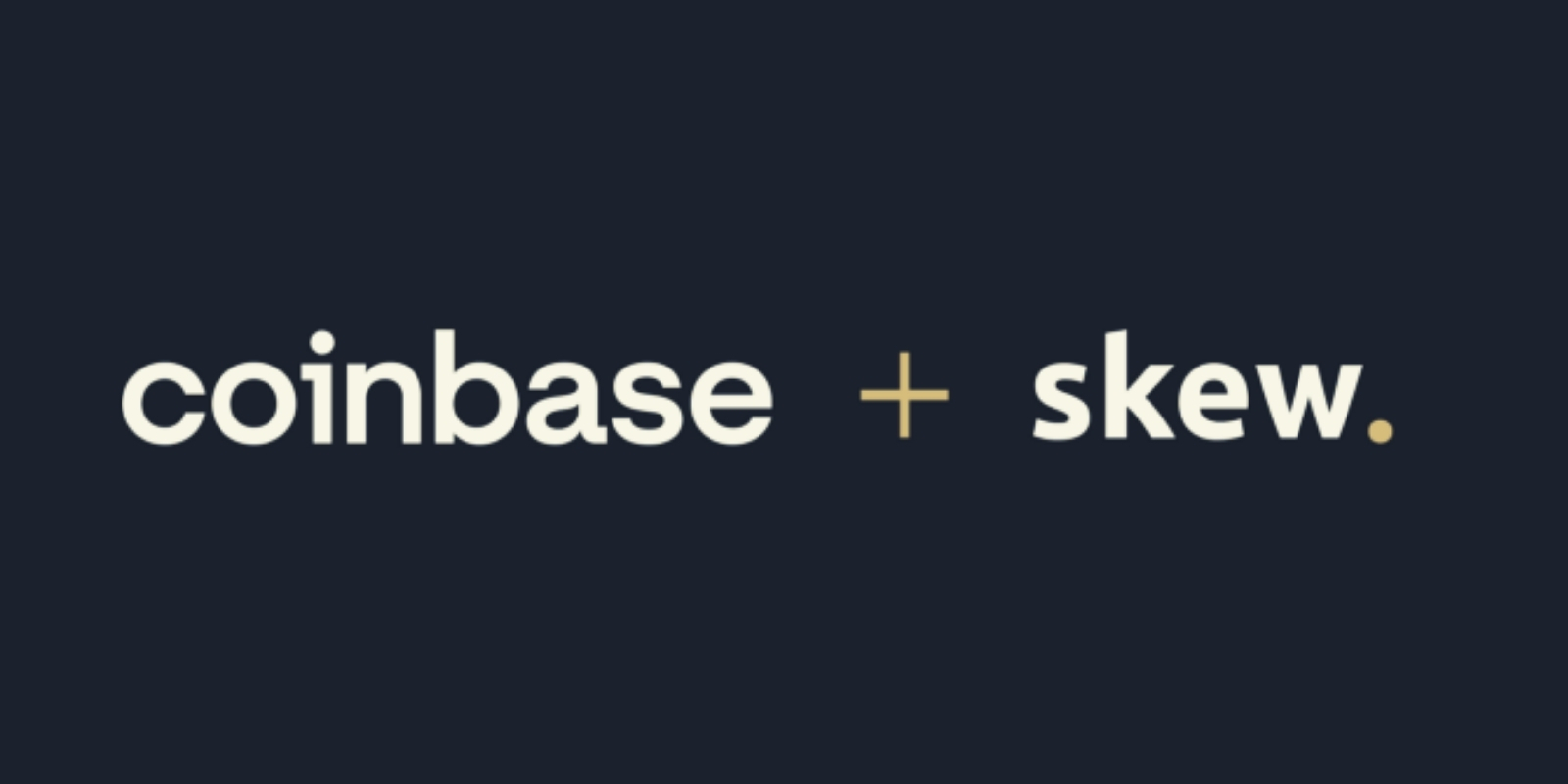 Coinbase s'apprête à acquérir Skew, une plateforme d'analyse de données sur les cryptomonnaies