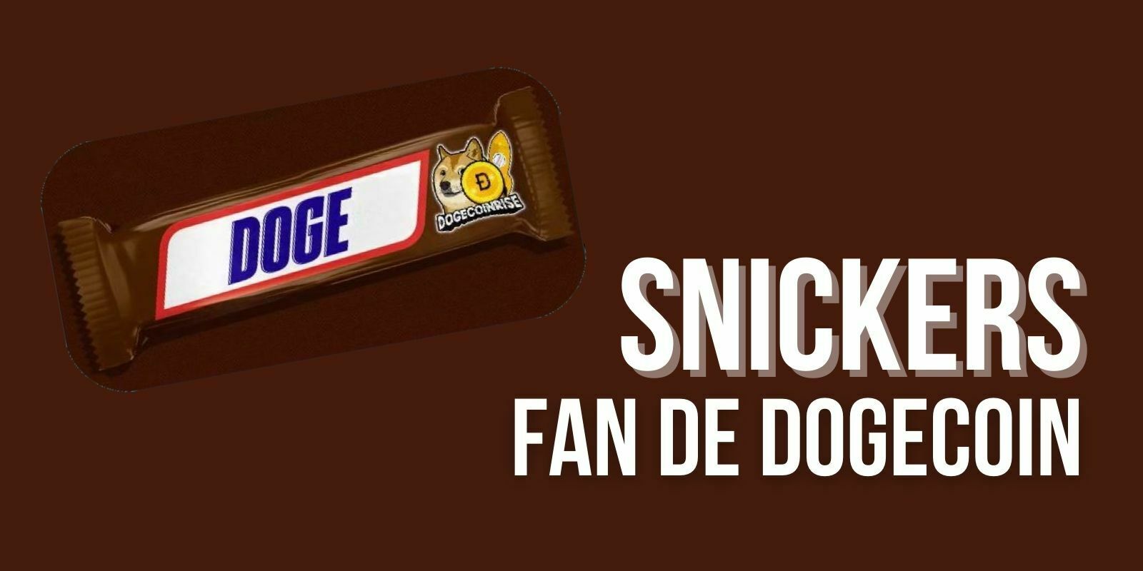 La marque Snickers clame son amour pour le Dogecoin (DOGE)