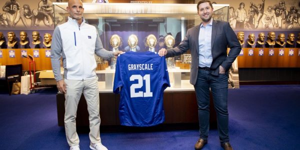 Grayscale signe un partenariat avec la franchise NFL des Giants de New York