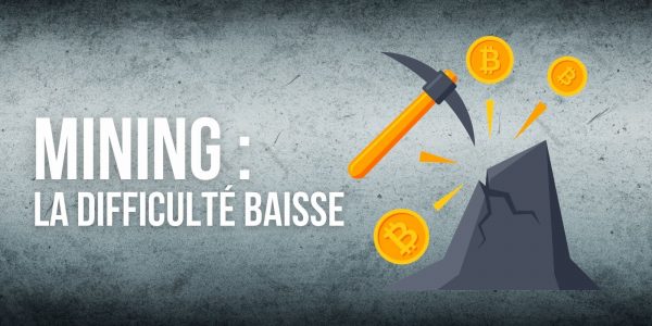 Pourquoi la difficulté de mining de Bitcoin (BTC) vient-elle de baisser de -16 % ?