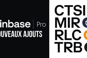 Coinbase Pro ajoute Cartesi (CTSI), iExec (RLC), Mirror Protocol (MIR) et Tellor (TRB)