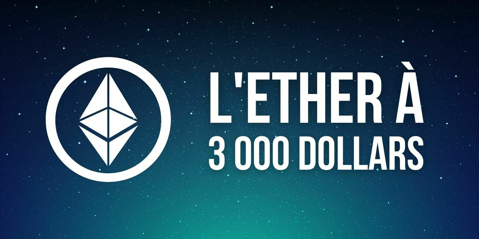 L’Ether (ETH) dépasse 3 000 dollars pour la première fois de son histoire