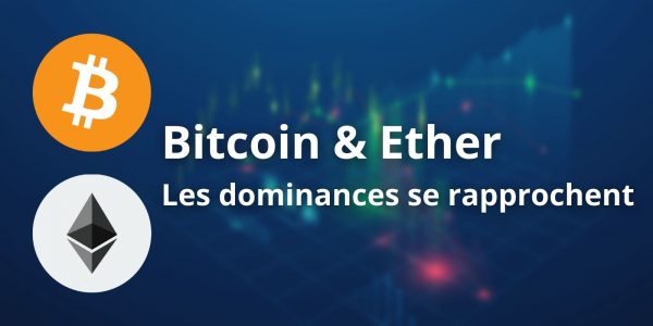 Le rééquilibrage des dominances du Bitcoin (BTC) et de l'Ether (ETH) a commencé