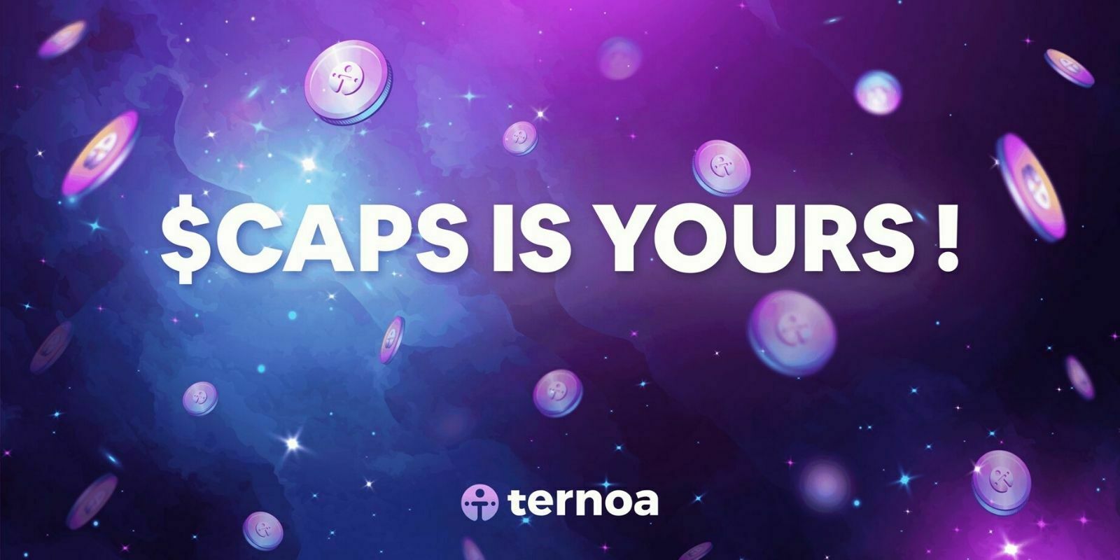 Le token CAPS débarque sur les plateformes tandis que Ternoa accumule les partenariats