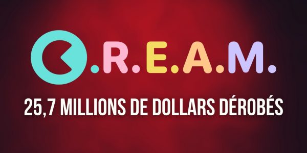 Le protocole Cream Finance se fait dérober 25,7 millions de dollars en ETH et AMP – Une 2e attaque en seulement 6 mois