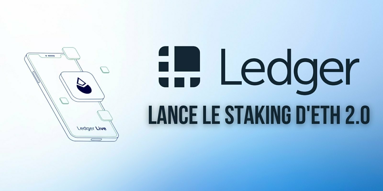 Ledger intègre une option de staking d'Ether (ETH) en collaboration avec Lido