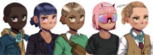 5 avatars aurory
