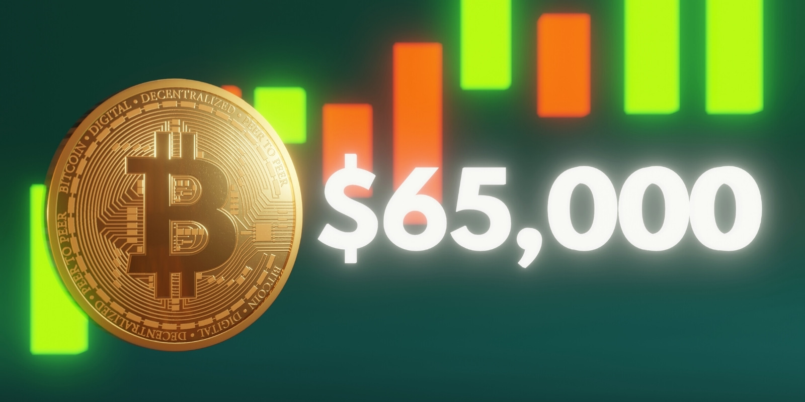 Le Bitcoin (BTC) s'offre un nouveau record historique en dépassant les 65 000 dollars