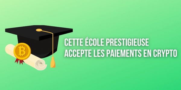 Cette école de commerce américaine accepte le Bitcoin (BTC), l'Ether (ETH) et l'USDC pour le paiement des frais de scolarité