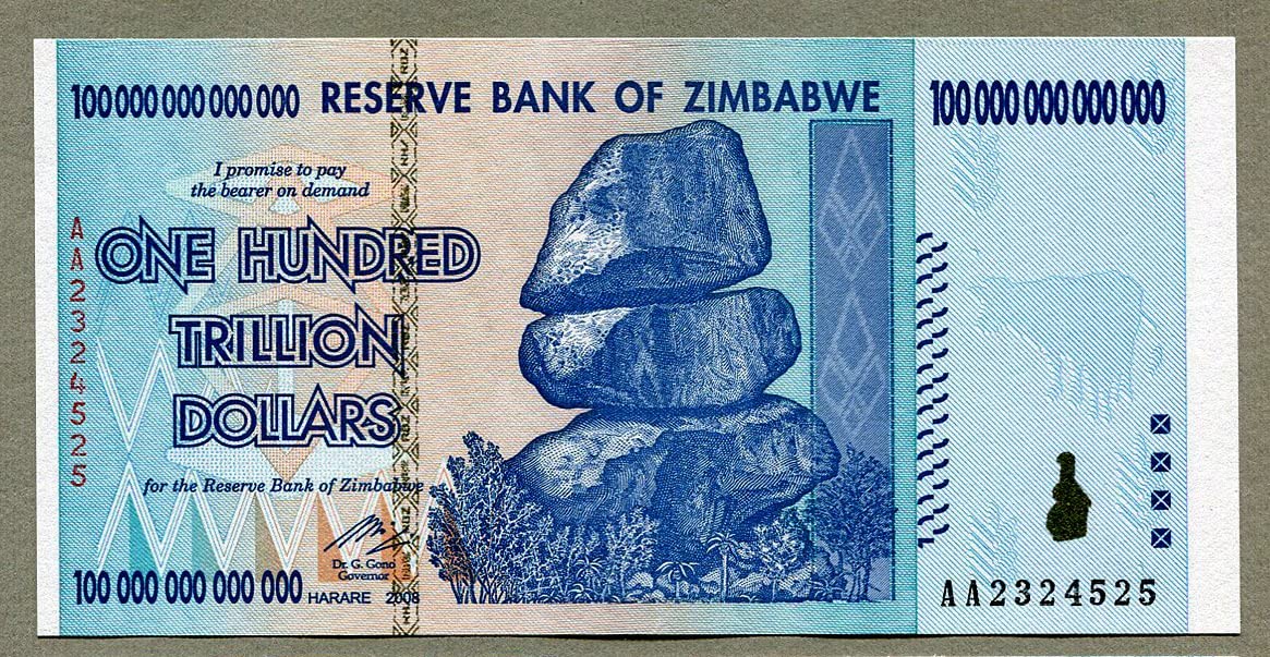 Dollar zimbabwéen inflation